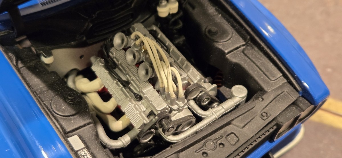 READ** RARE 1/18 Minichamps 1974 Ford Capri RS 3100 Blue Diecast