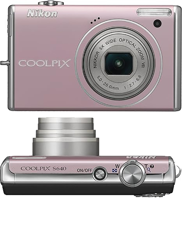 Nikon ニコン COOLPIX S640ピンク クールピクス Nikon Coolpix S640