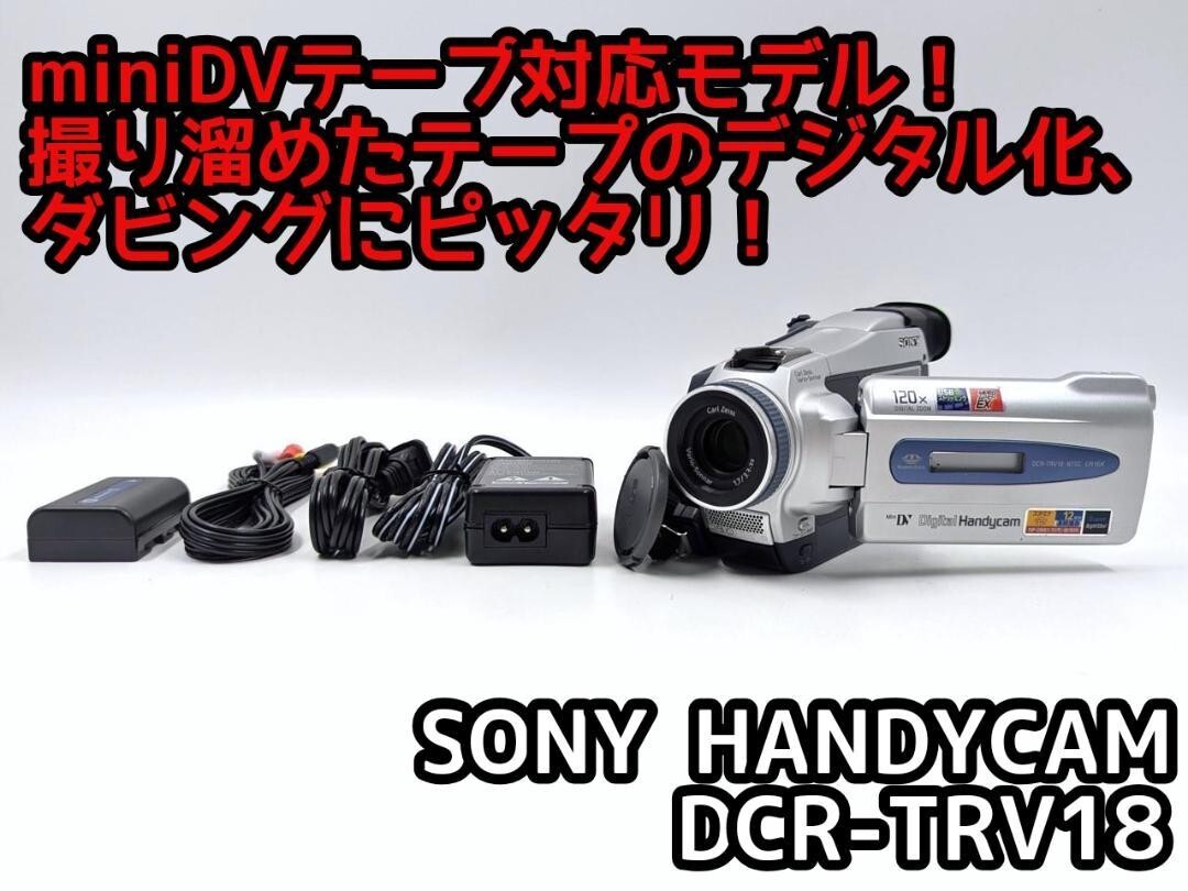 SONY ビデオカメラ DCR-PC10 動作品 Mini DV ソニーデジタルビデオ