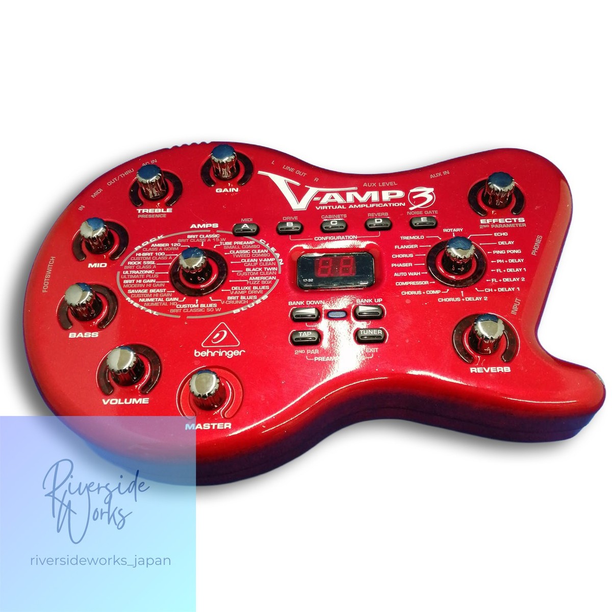 Behringer VAMP3 Multi-Effects Guitar Effect Pedal for sale online