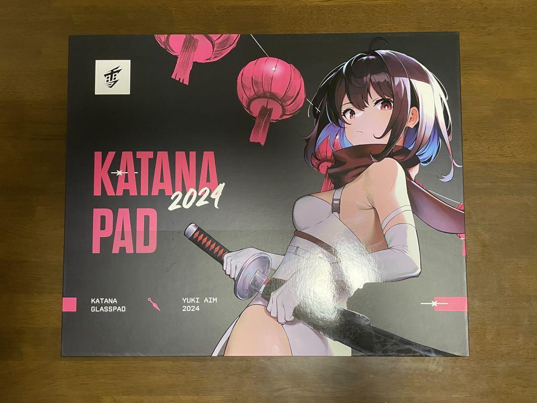 YUKI 2024 KATANA GLASS MOUSEPAD
