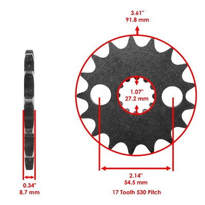 んご Drive Chain & Sprockets Kit for Kawasaki ZX1100D Ninja ZX-11