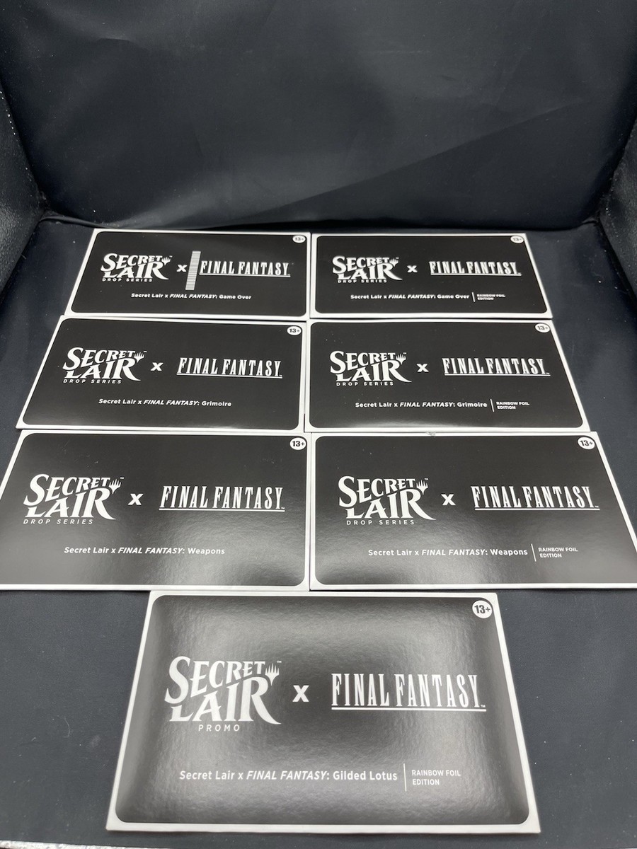SecretLair FF Weapons（日本語 Foil仕様） SecretLair FF Weapons