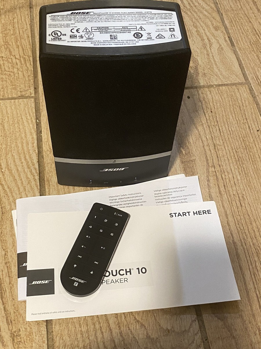 Bose SoundTouch 10 Wireless Music Speaker System /Remote Bose