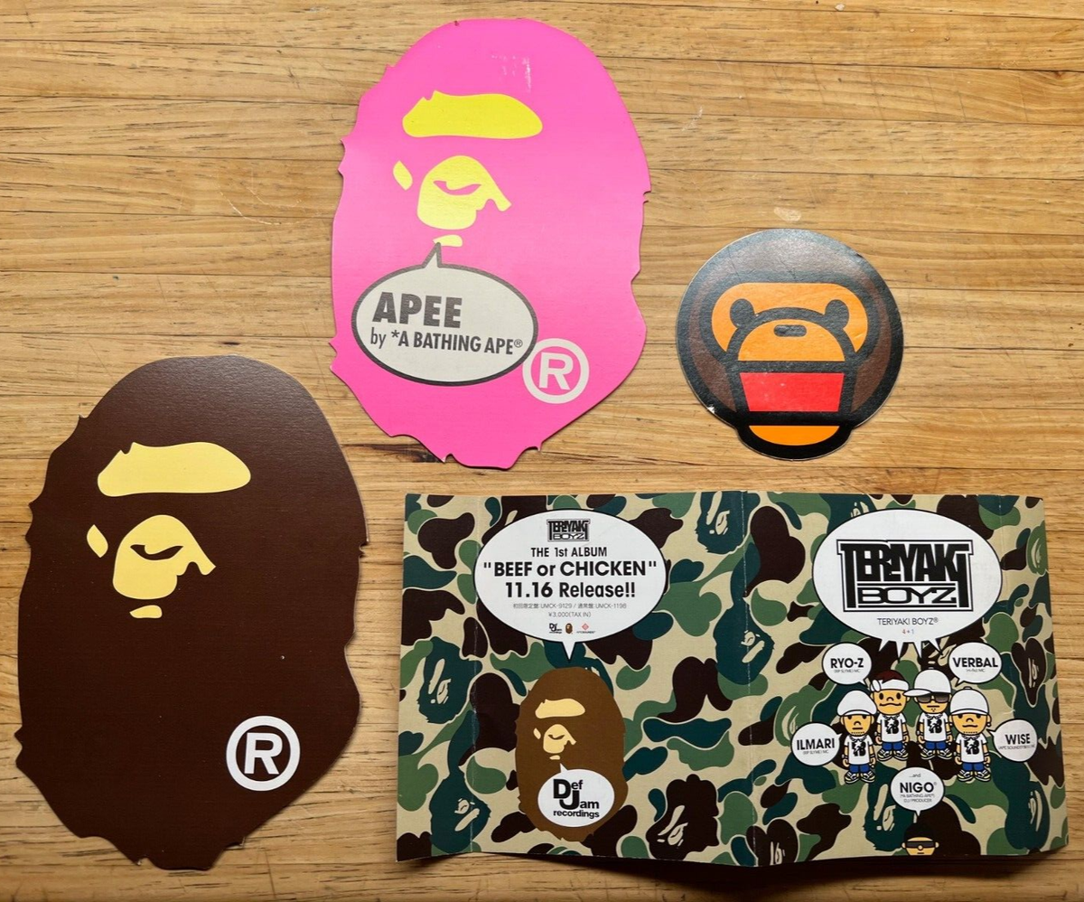 ape ポスター teriyakiboyz nigo