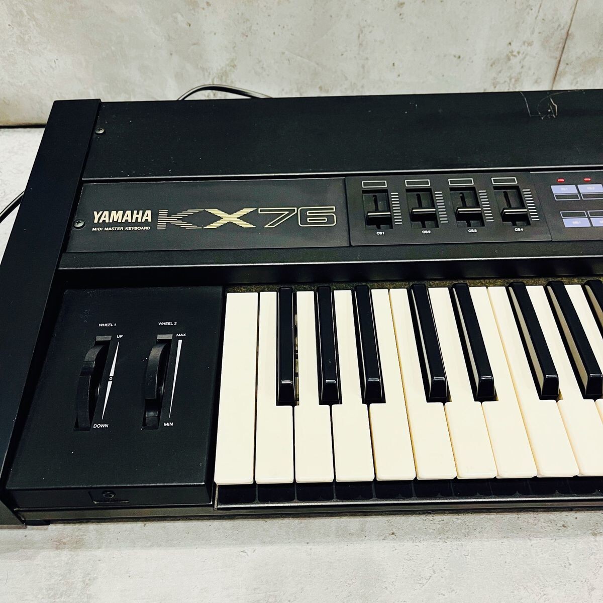 希少！YAMAHA シンセサイザー KX76 MIDI マスターキーボード 希少