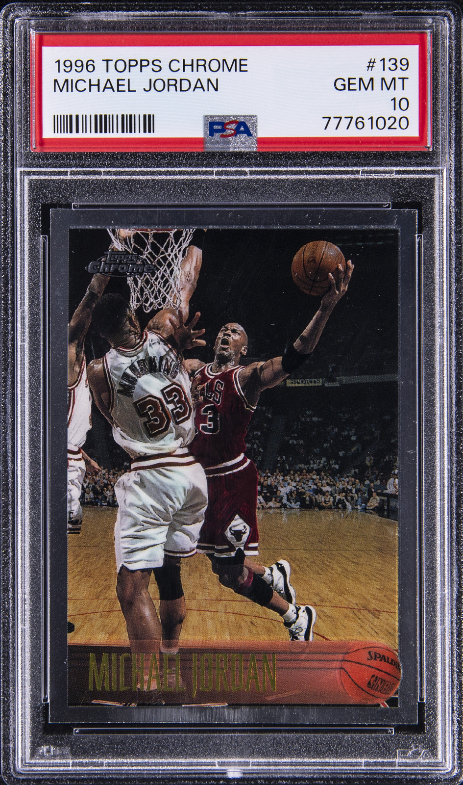 PSA8 Topps Chrome 139 Michael Jordan