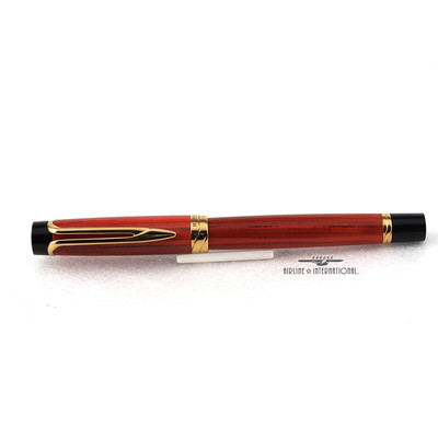 Waterman Liaison Ebonite Orange Fountain Pen-M | eBay