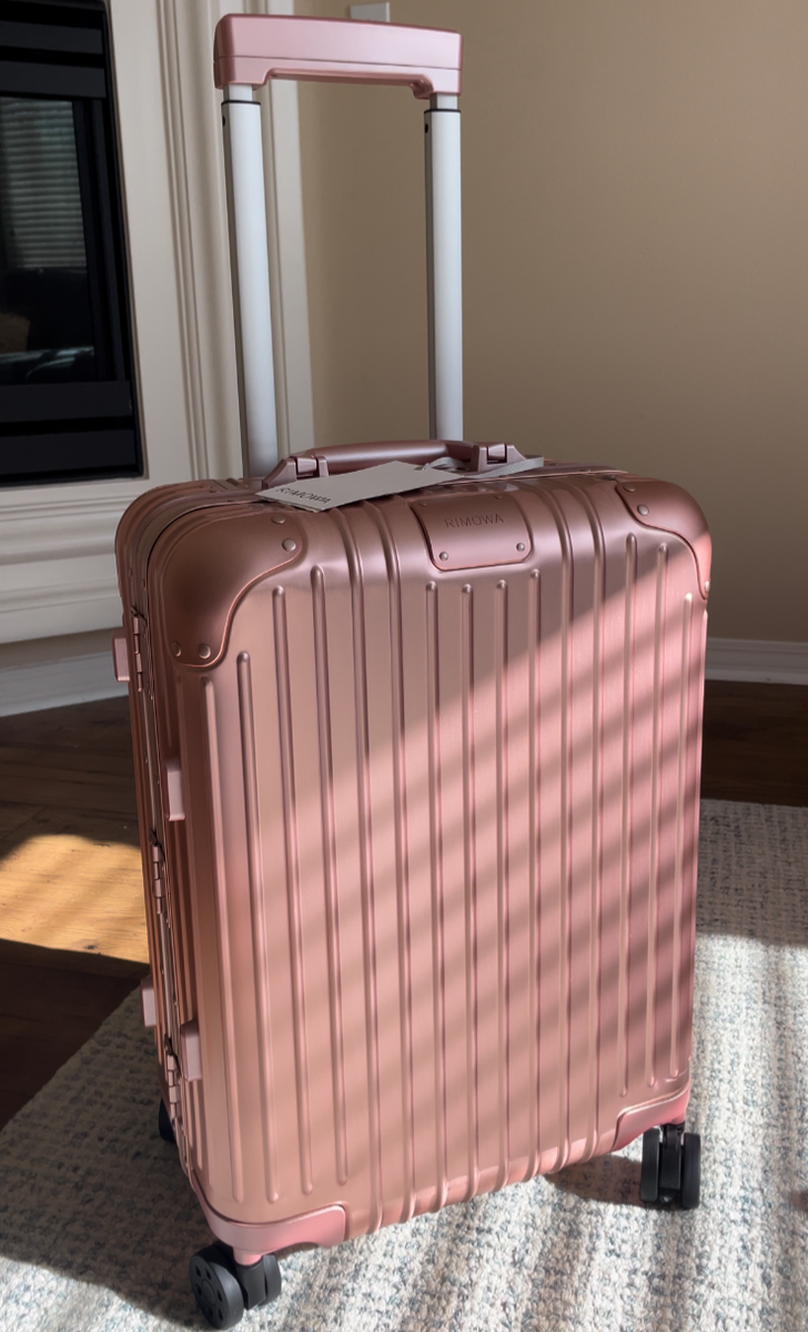 Rimowa Original Cabin LIMITED EDITION Rose Quartz with dust bag | eBay