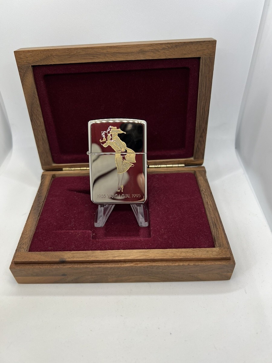 Zippo ライター 1935 Varga Girl SILVER PLATE s-l1200.jpg