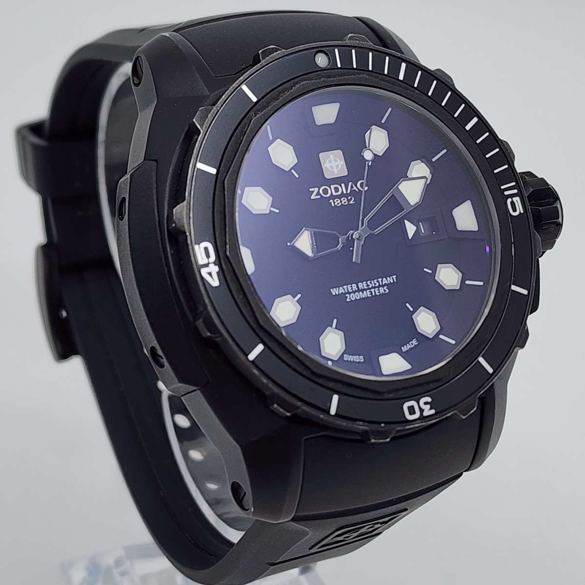 Zodiac ZMX-06 Sea Dragon 52mm Auto Black Dial 200M Limited Edition