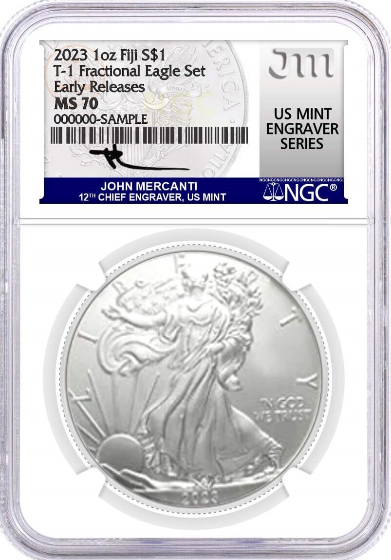 アメリカ2023年ピース1ドル銀貨 NGC MS70 2023 US Peace Silver Dollar