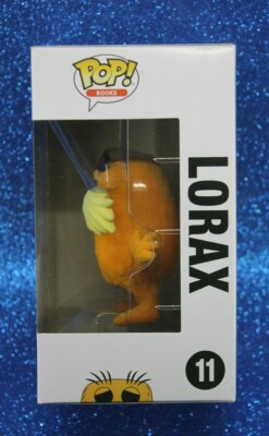Dr Seuss The Lorax Flocked Pop Vinyl Figure SDCC 2017 Funko for