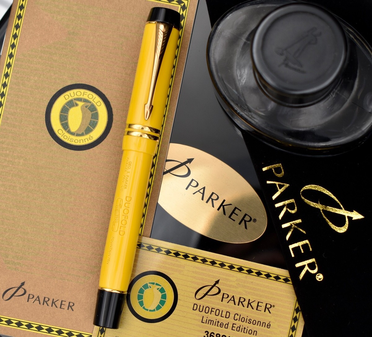 PARKER 2006 Duofold Cloisonné Limited Edition 3900 Fountain Pen