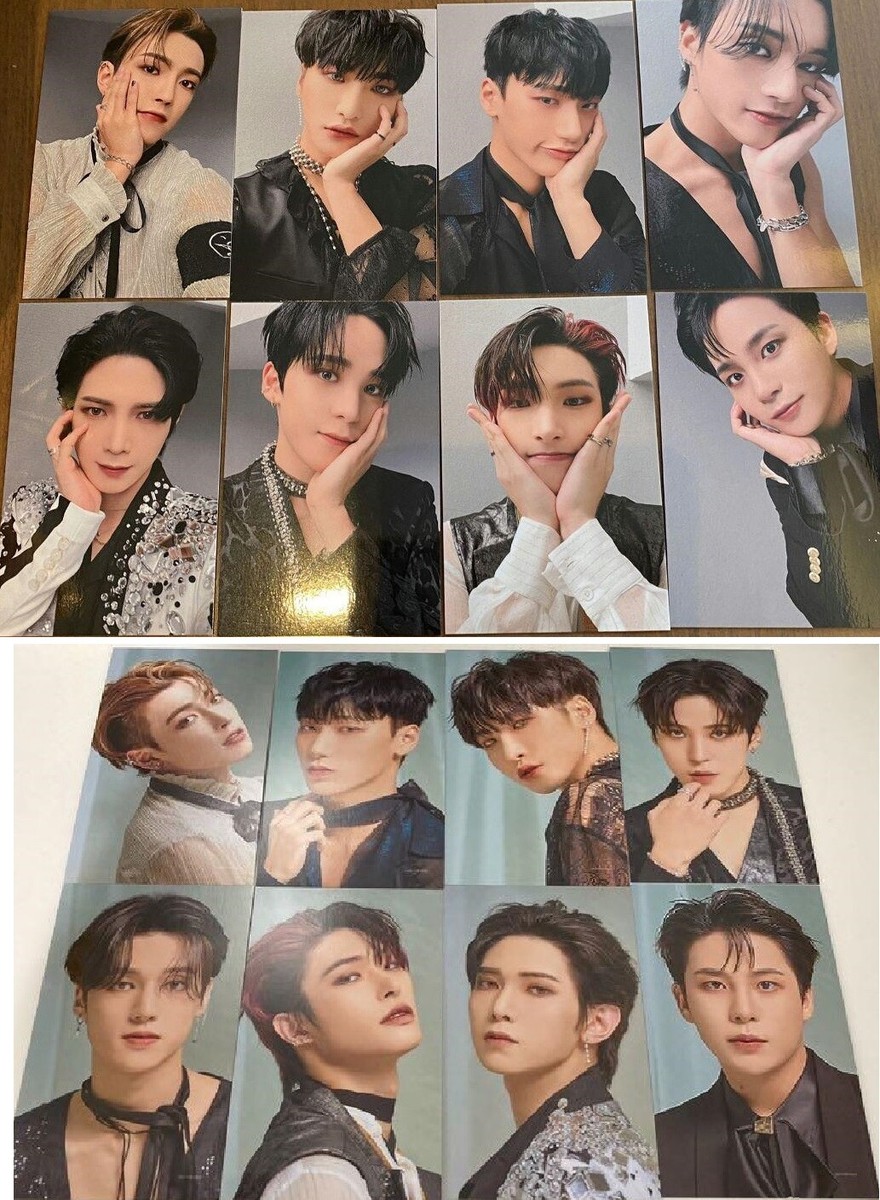 ATEEZ exhibition 東京限定 ハンカチ トレカ コンプセット⑤ ATEEZ