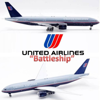航空機・ヘリコプター Boeing 777-200 United Airlines 1/200 航空機