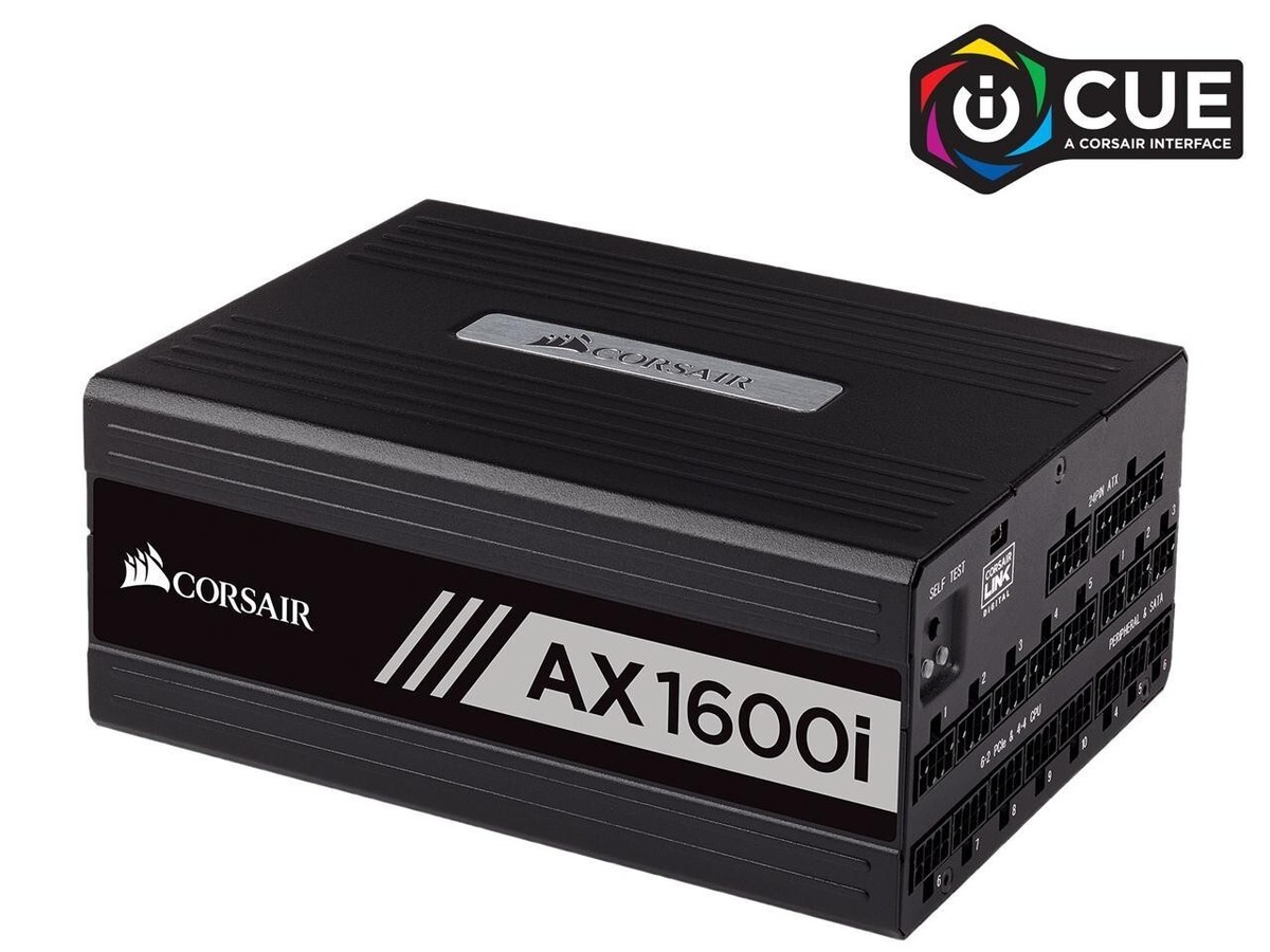 CORSAIR AX1600i CP-9020183-CN 1600W 80 PLUS TITANIUM Certified ATX