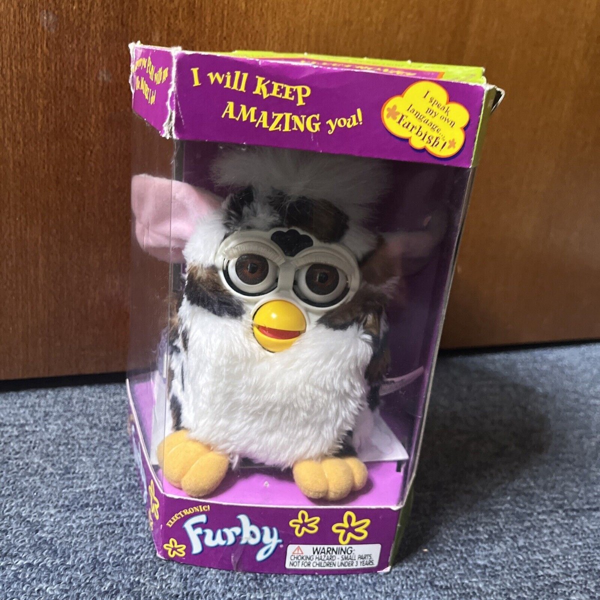 Furby 1999 with Box & Manual Model 70-800 Hasbro | eBay