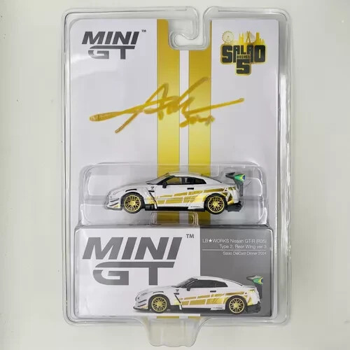Mini GT LB Works Nissan GT-R R35 Salao DieCast 5 Brazil #719