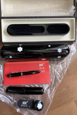 Montblanc 149 UNICEF Andree Putman Fountain Pen | eBay