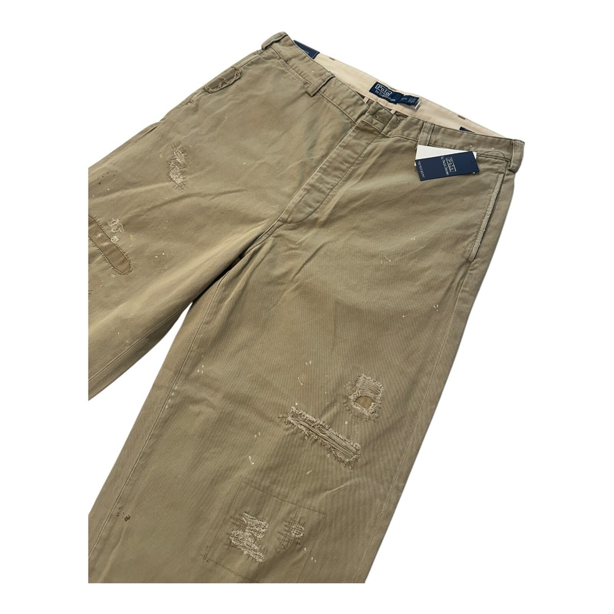 Polo Ralph Lauren The Big Chino Relaxed Heritage Fit Distressed