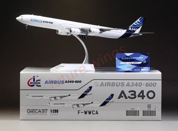 Super Rare)1:200 JC Wings* Airbus House Color A340-600 F-WWCA