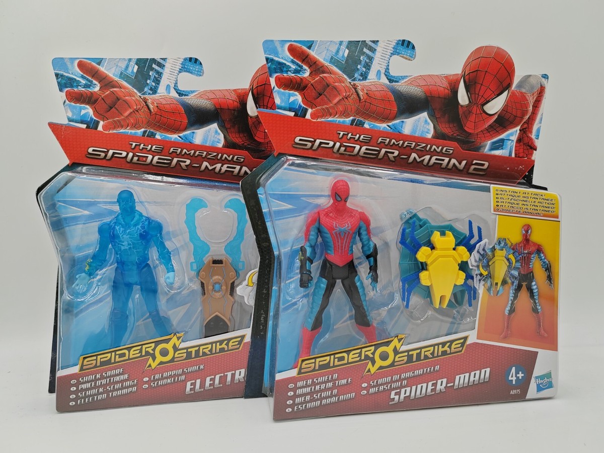 2PCS Amazing Spider-Man 2 Spider Strike & Electro 3.75'' Figure