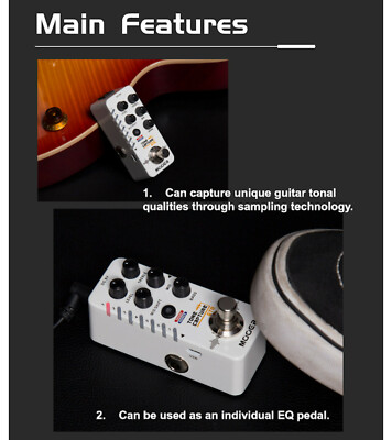 Mooer Tone Capture GTR Capture Any Guitar's Tone Unique EQ