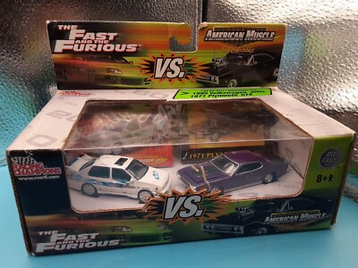 ミニカー FAST&FURIOUS JETTA VS PLYMOUTH GTX ミニカー FAST&FURIOUS