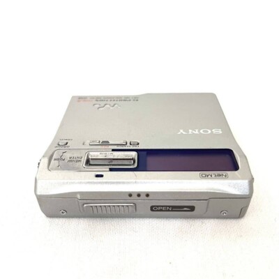 Sony MZ-N1 Silver NET MD Walkman Portable Minidisc Recorder Very