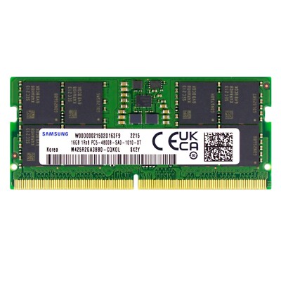 Samsung 32GB (2X 16GB) DDR5 4800MHz PC5-38400 1RX8 Memory Ram