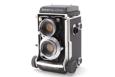 NEAR MINT] Mamiya C220 Professional TLR Camera + KOMINAR 80mm f