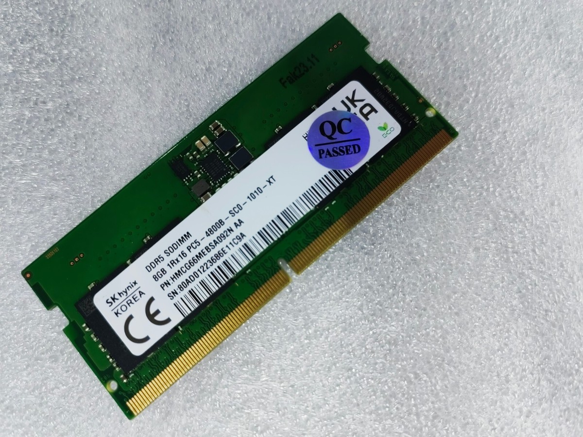 Hynix DDR5 8GB 4800MHz PC5-38400 1RX16 UDIMM Desktop Memory Ram SK