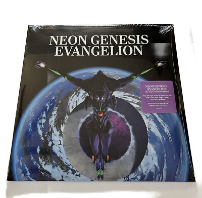NEON GENESIS EVANGELION VINYL! NEW LIMITED TRANSLUCENT BLUE LP