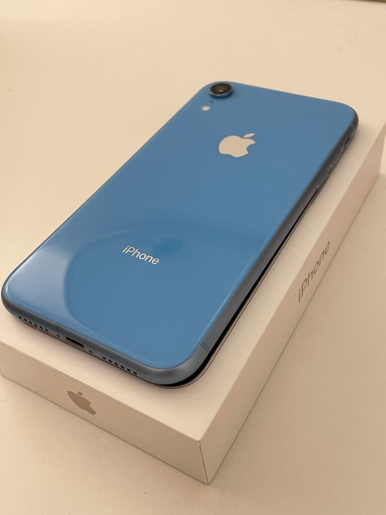 Apple iPhone XR CORAL BLUE- 64GB - (Unlocked) | eBay