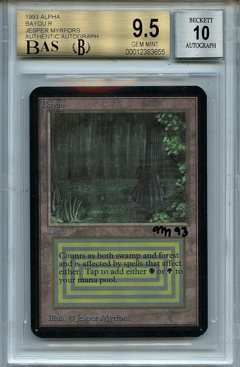 マジック：ザ・ギャザリング Bayou poor マジック：ザ・ギャザリング