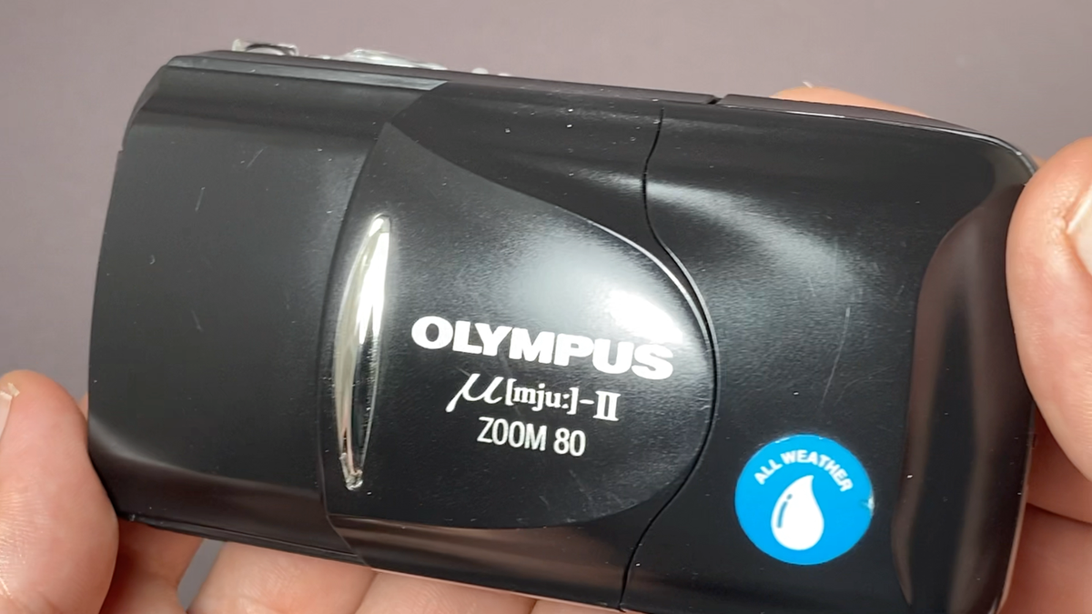Olympus MJU II Zoom 80 Black Edition 35mm Point & Shoot Film