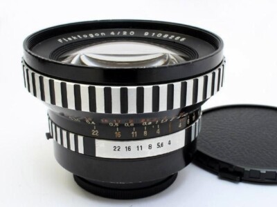 Carl Zeiss Jena Flektogon 4/20広角レンズ後期移行品