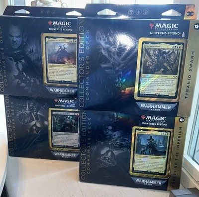 MTG ウォーハンマー40000 Collector's Edition 4種 MTG ウォーハンマー