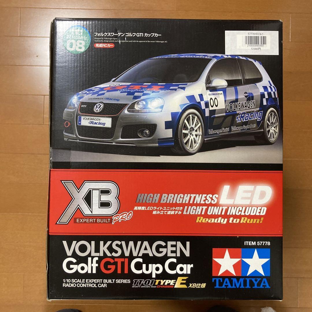 タミヤ ラジコン エキスパートビルド フォルクスワーゲンGTI Cup Car