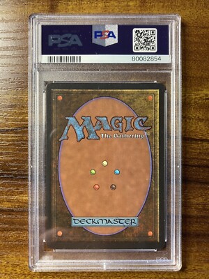 MTG✨THAWING GLACIERS✨Alliances PSA 9 MINT RARE Fetch Land 1996