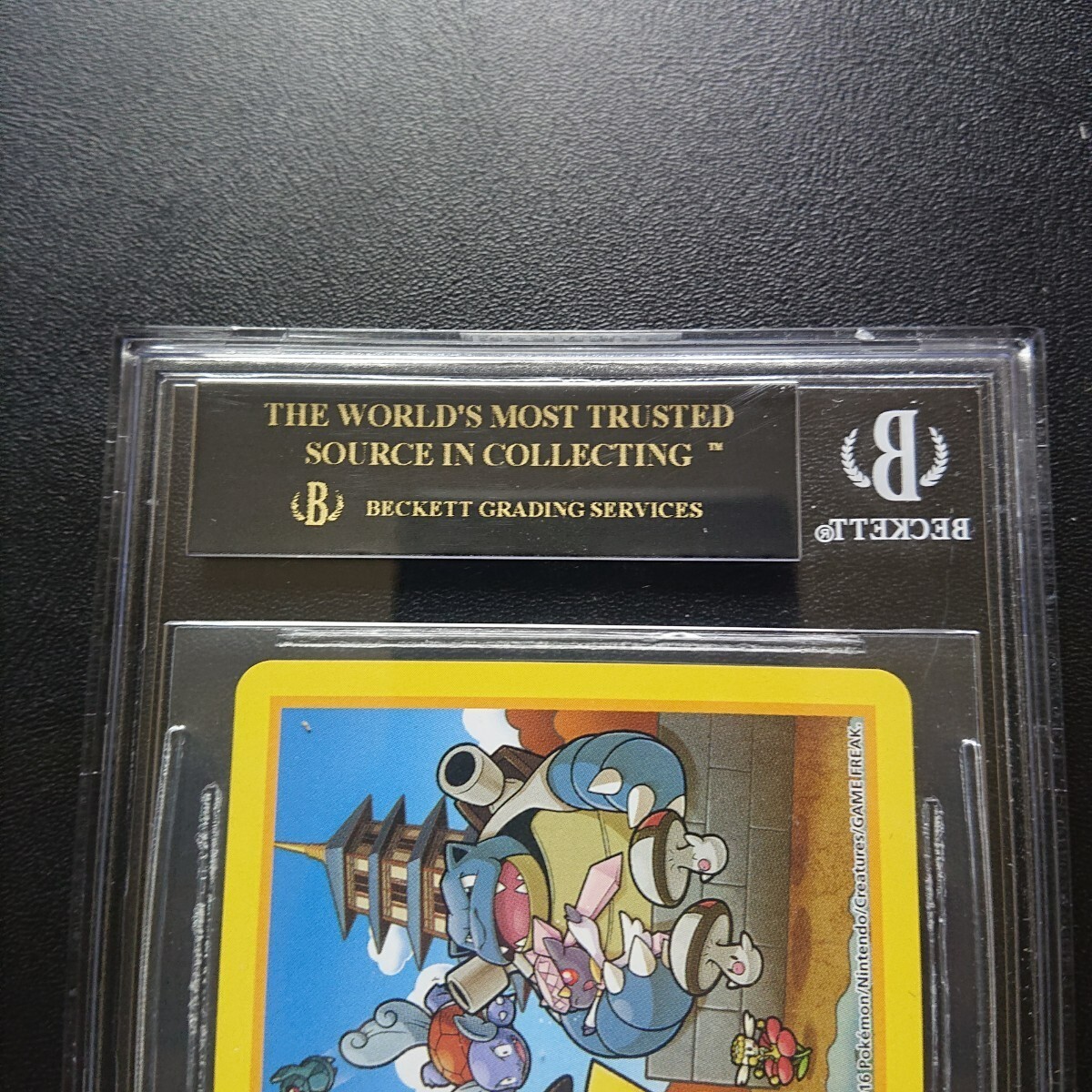 BGS10☆マリオピカチュウ ダイヤ J Q K ポケモンカード トランプ BGS10