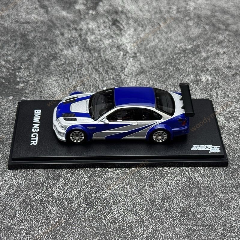 ARbox 1:64 E46 M3 GTR NFS Collectors Edition Alloy Diecast Car