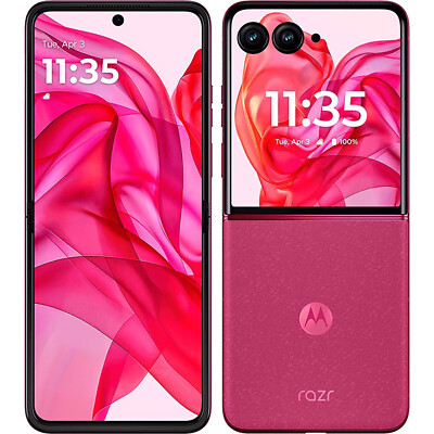 Motorola Razr 50 Ultra 5G Hot Pink 512GB + 12GB Dual-SIM Unlocked