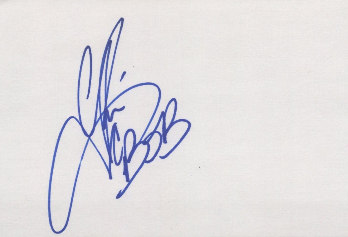 Nick Carter (Backstreet Boys) signed 4x6 index card in-person | eBay