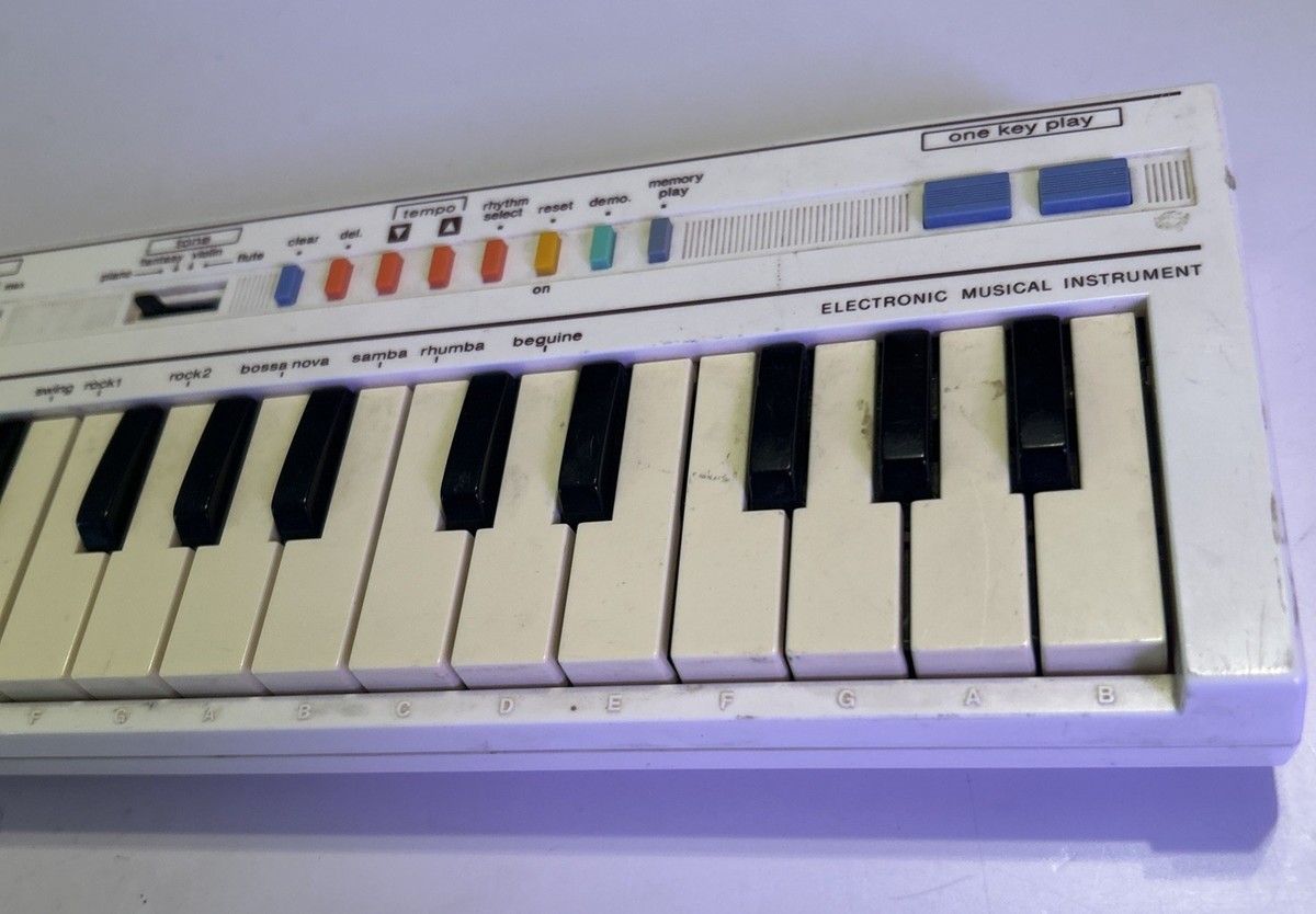 Casio PT-1☆ミニシンセサイザー☆ブルー☆超レアカラー☆ Vintage