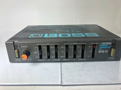 Boss RPQ-10 PREAMP/PARAMETRIC EQ プリンアンプ Boss RPQ-10 Micro