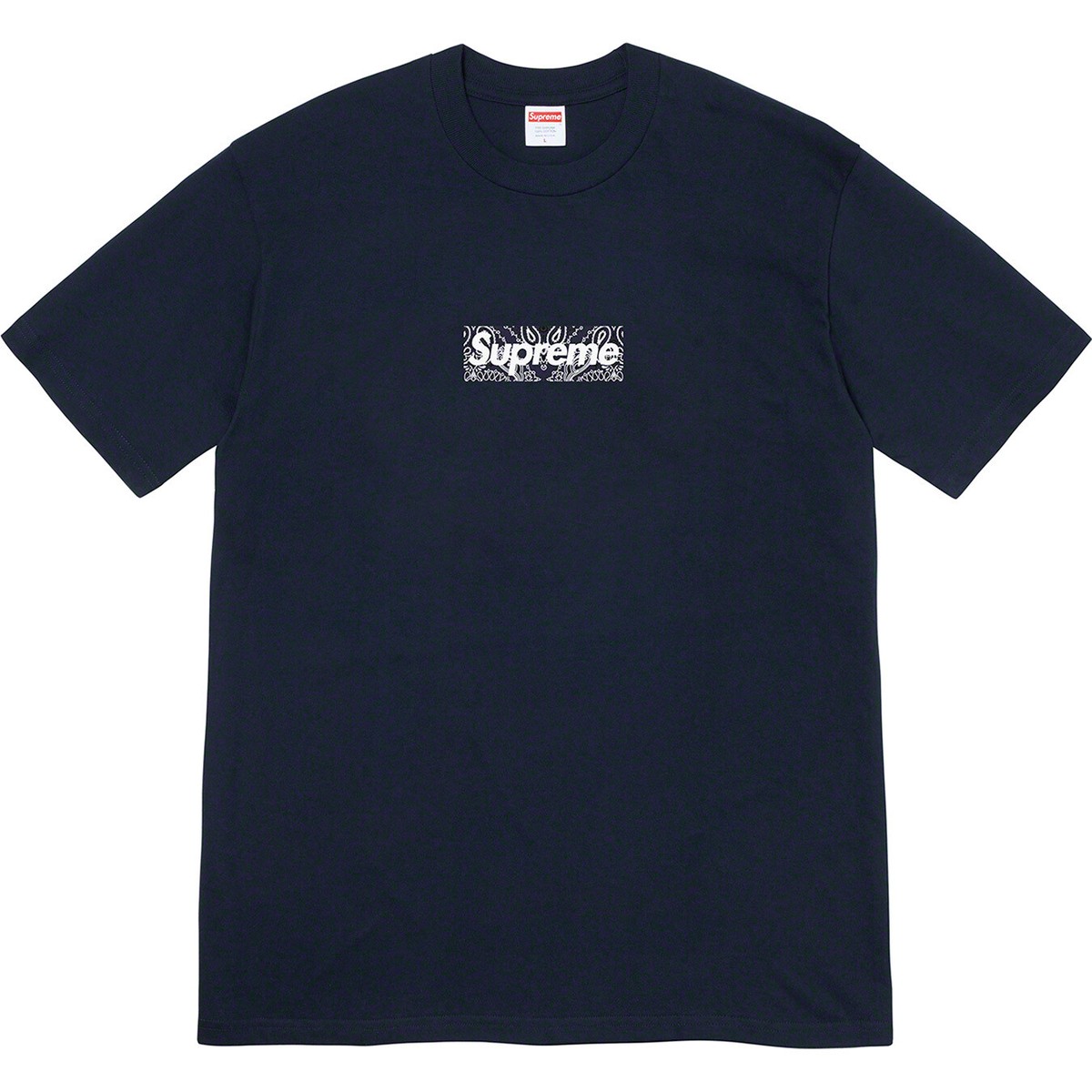 Supreme Bandana Box Logo Tee FW19 (FW19T55) Size S-L | eBay