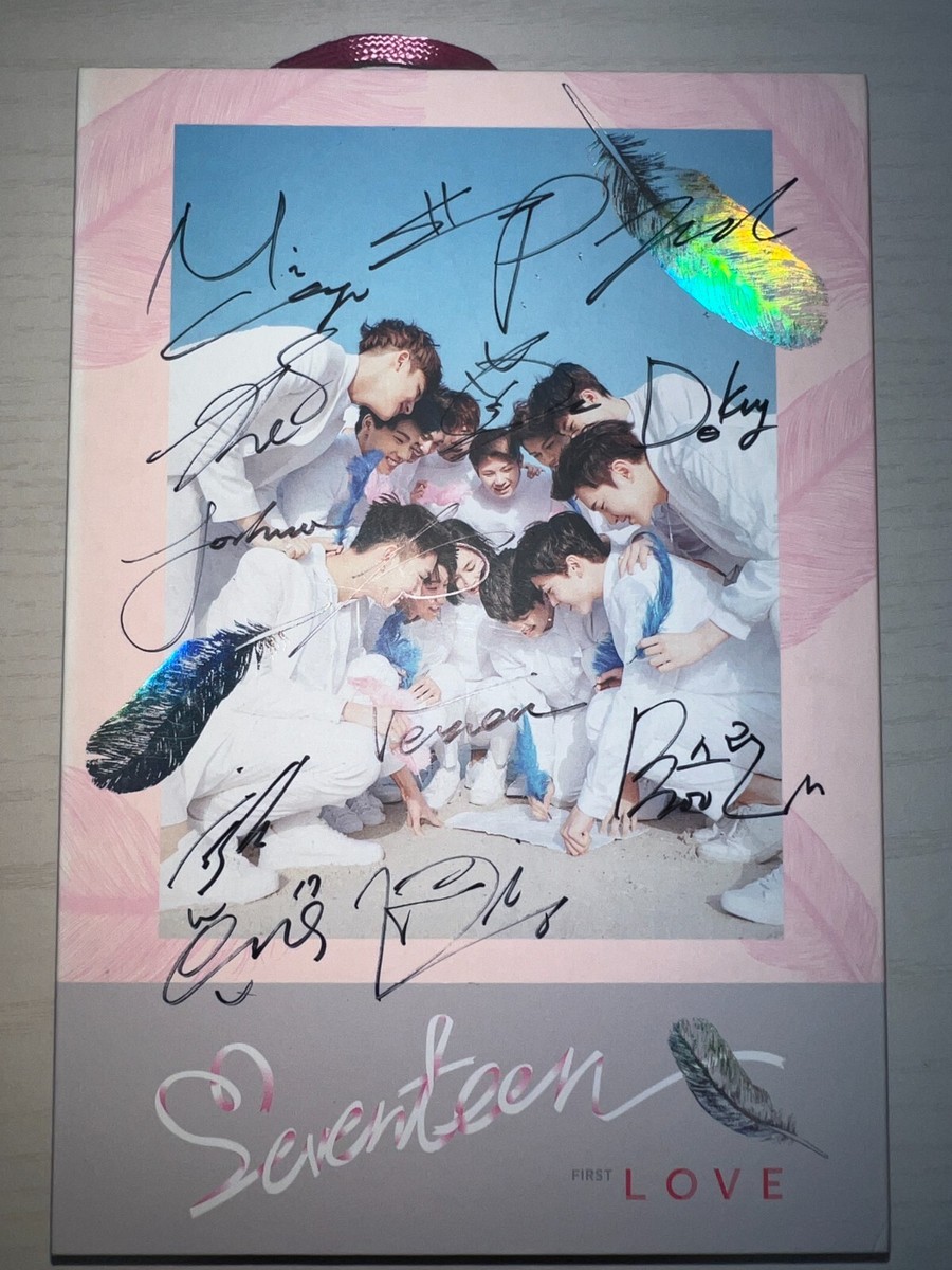 SEVENTEEN ジョンハン サイン 販売 アルバム seventeen ジョンハン