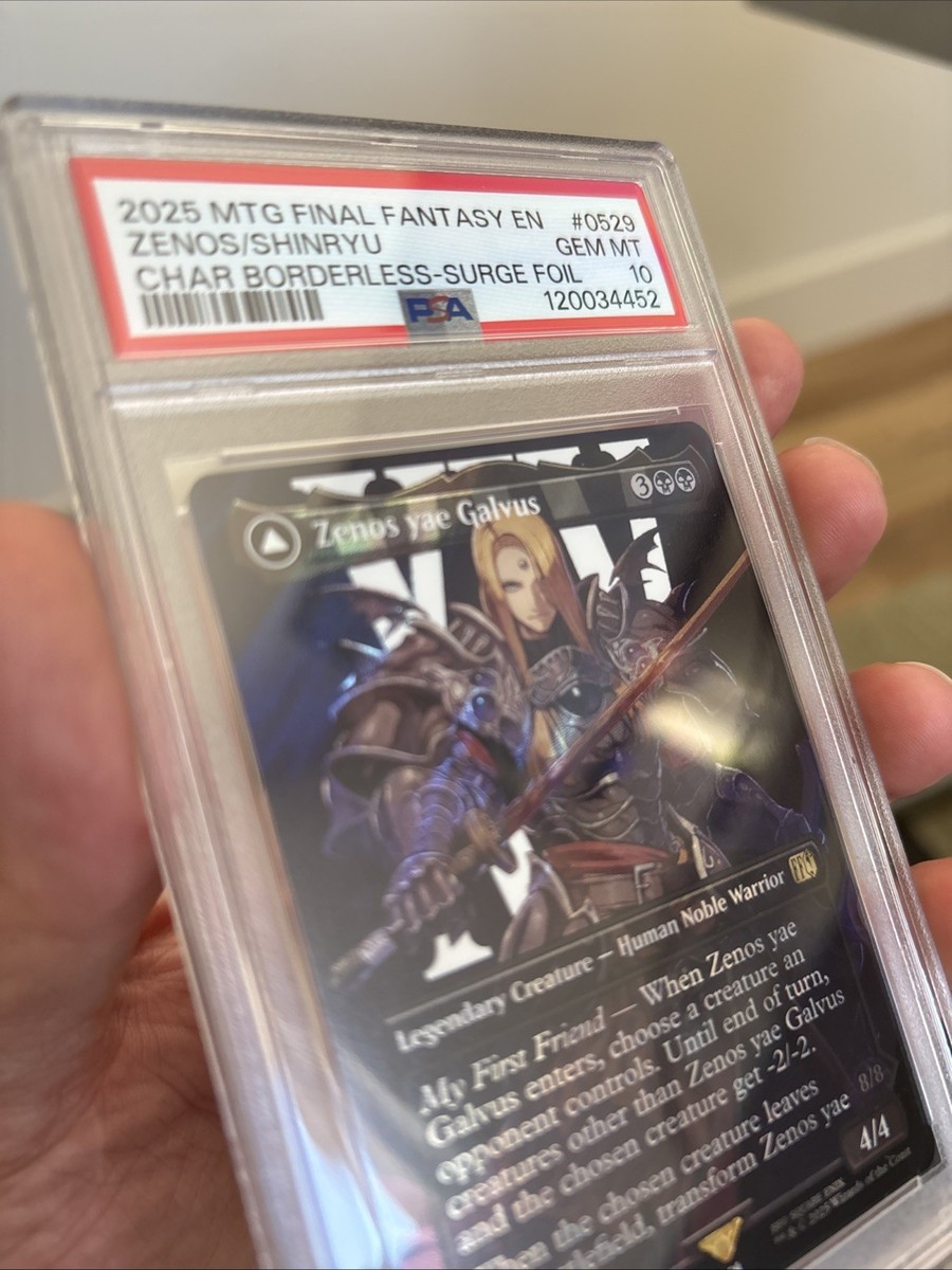 Zenos yae Galvus (Borderless) (Surge Foil) Final Fantasy Foil for